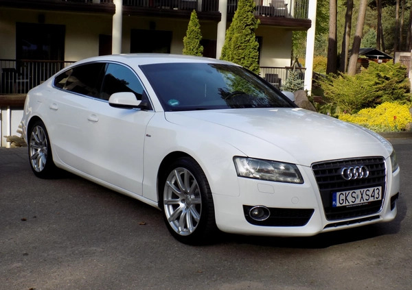 Audi A5 cena 43999 przebieg: 210000, rok produkcji 2011 z Kościerzyna małe 742